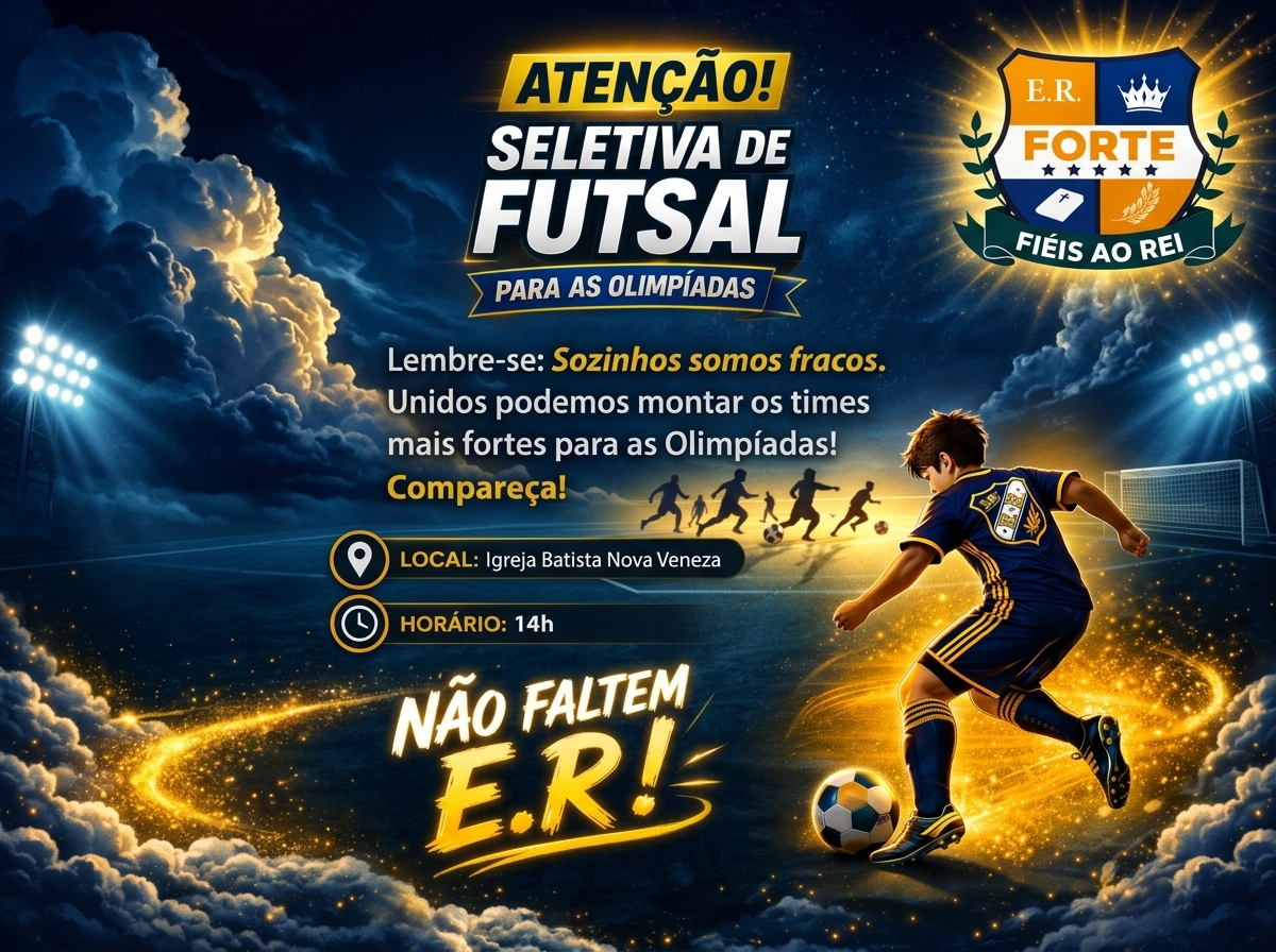 Atenção, Embaixadores! É hora de montar nosso time para as Olimpíadas.